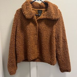 Teddy jacket from Forever 21. Size large